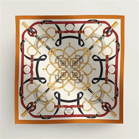 hermes coca cola scarf|Eperon D'Or forever scarf 90 .